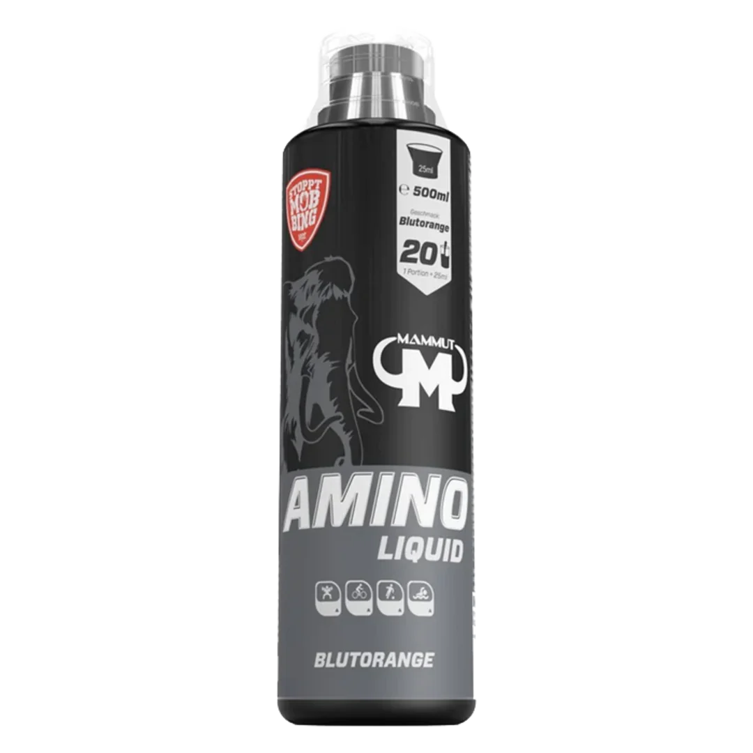 Mammut Nutrition Amino liquid 1000ml - pomeranč