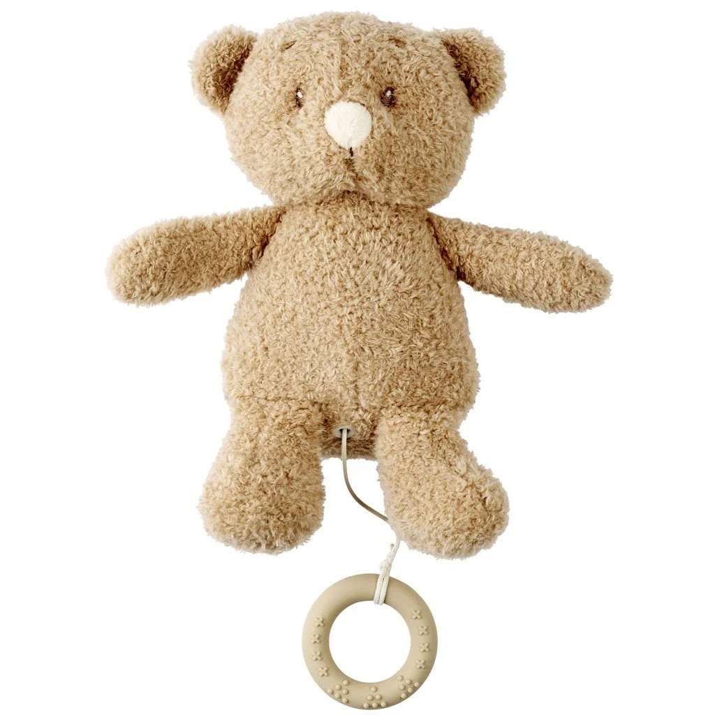 Nattou Hračka plyšová hudební Teddy medvídek 24 cm, 0m+
