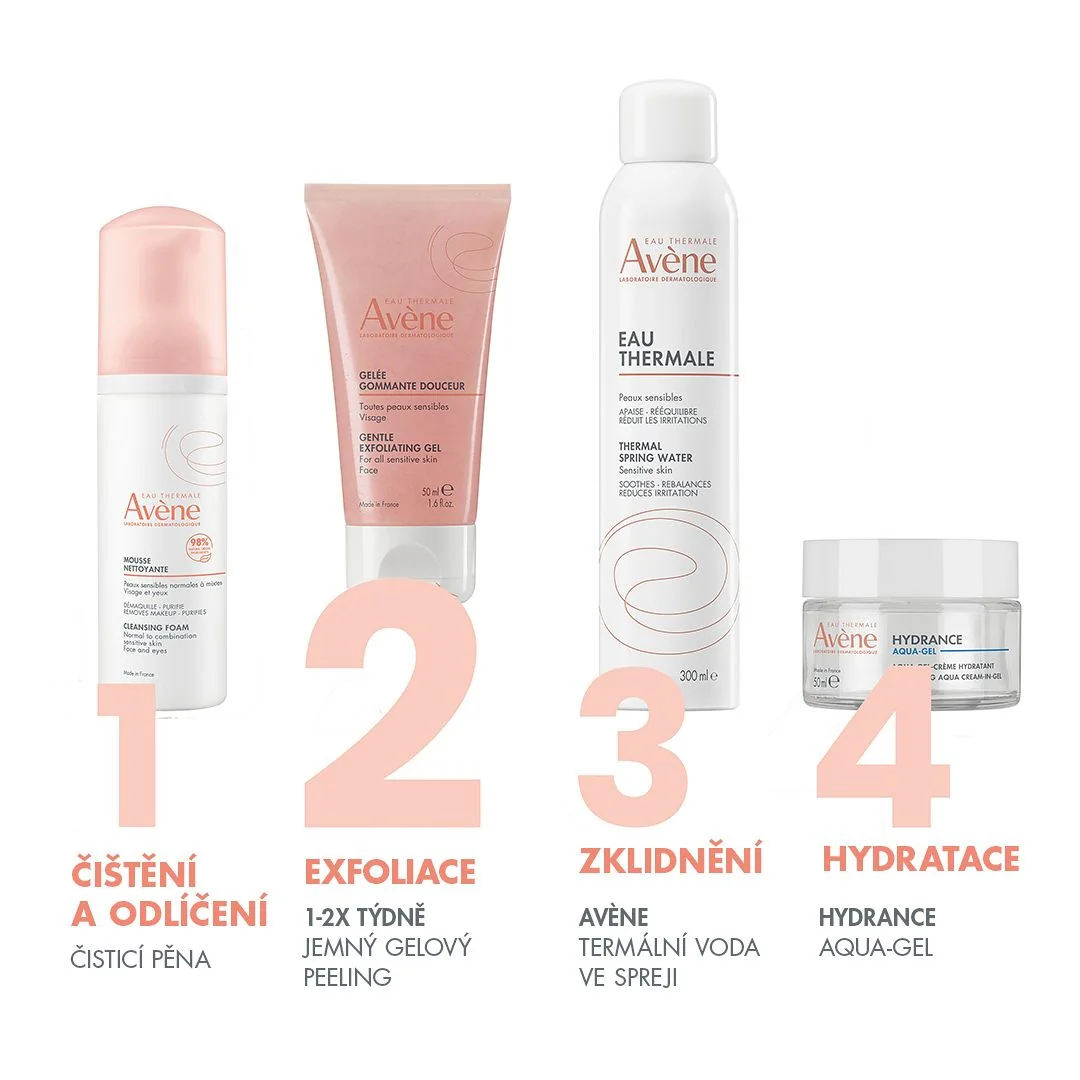 Avène Jemný gelový peeling 50 ml