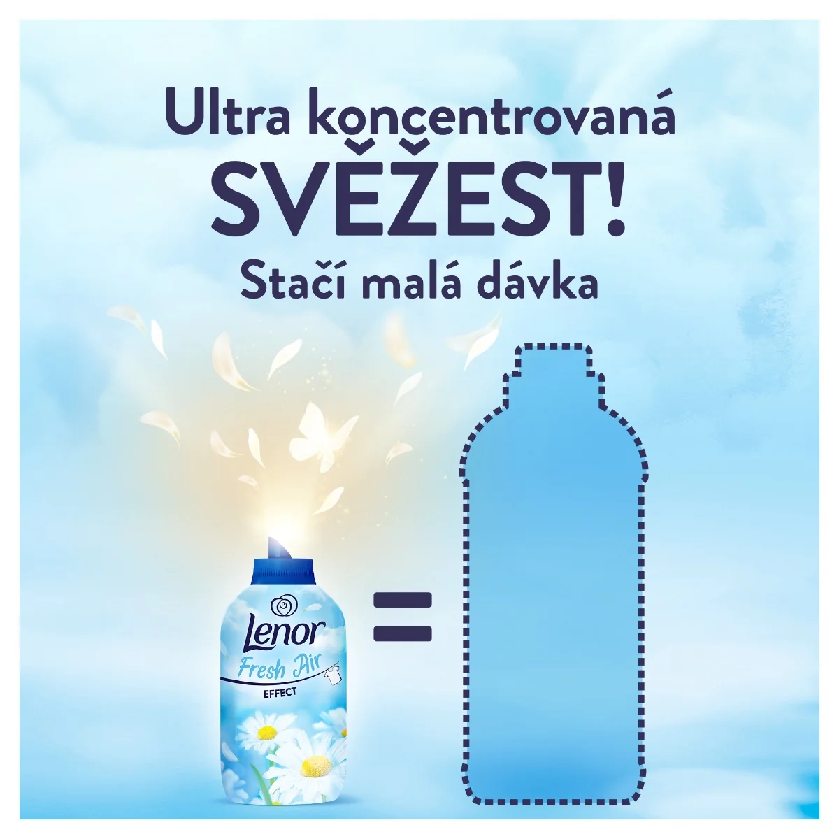 Lenor Fresh Air Aviváž Sensitive 1064 ml 76 praní