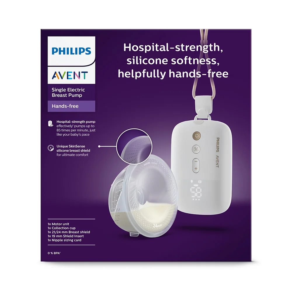 Philips Avent SCF531 Hands-Free Premium Plus odsávačka mateřského mléka elektrická