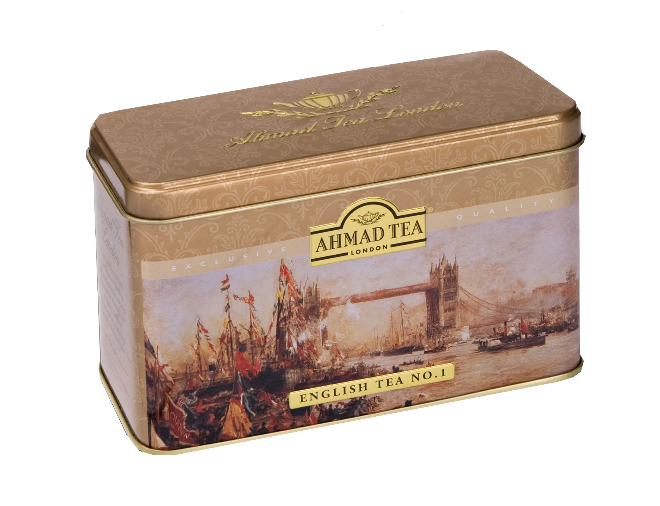 Ahmad Tea Herritage Caddy English No. 1 porcovaný čaj 20 sáčků