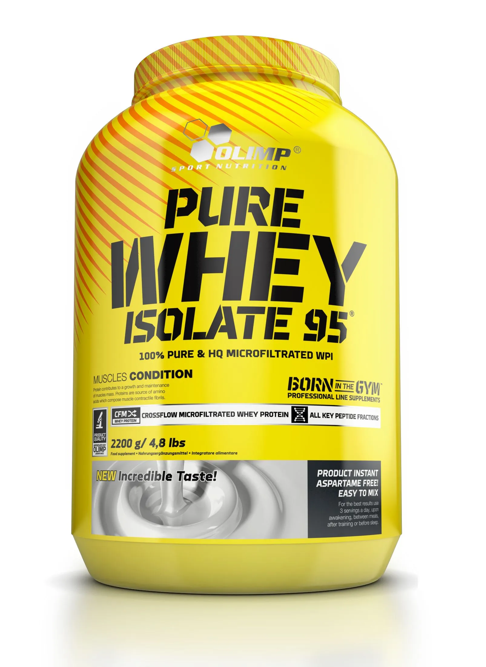 Olimp Pure Whey Isolate 95 vanilka 2200 g