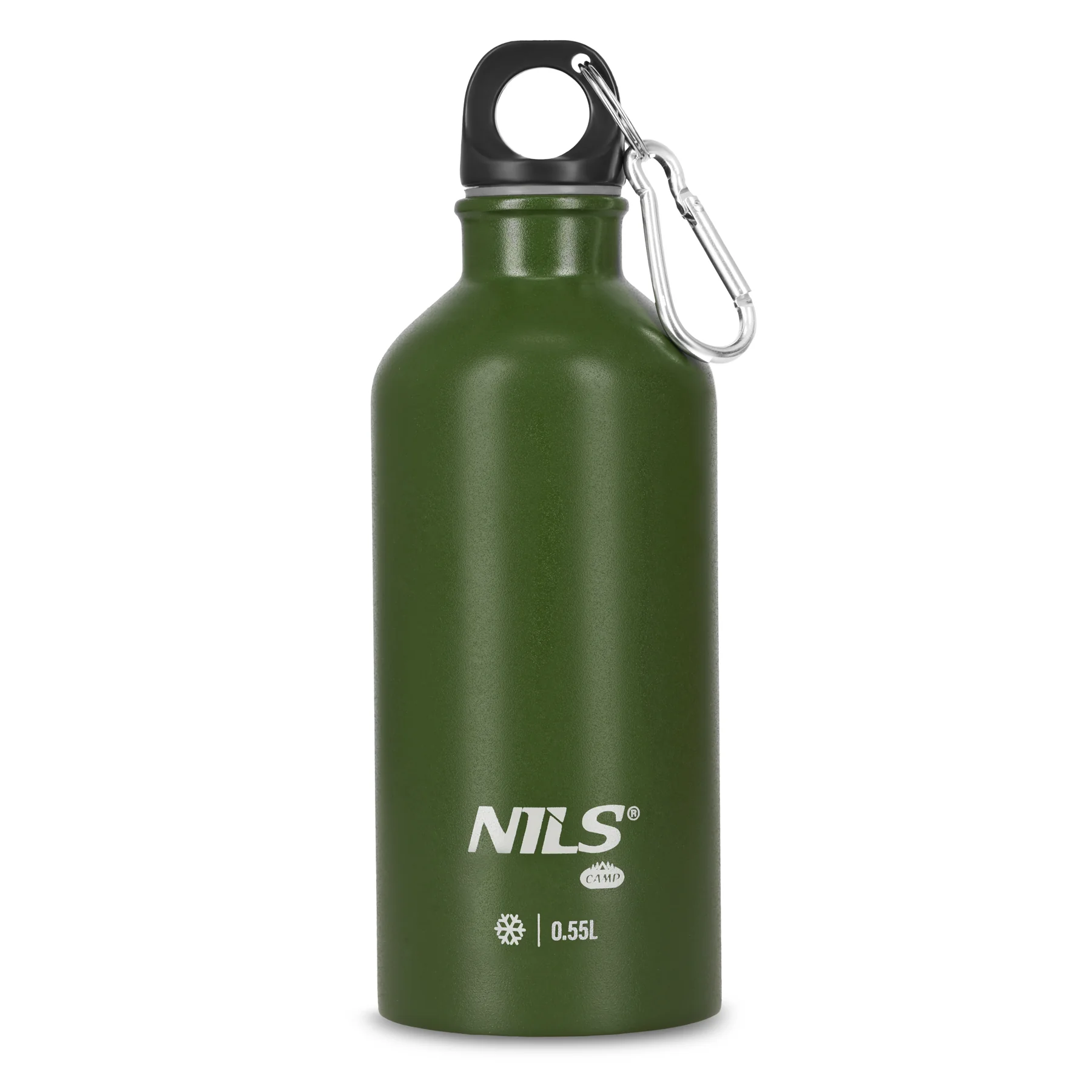 Nils Nerezová turistická láhev  NC3801 zelená 500 ml