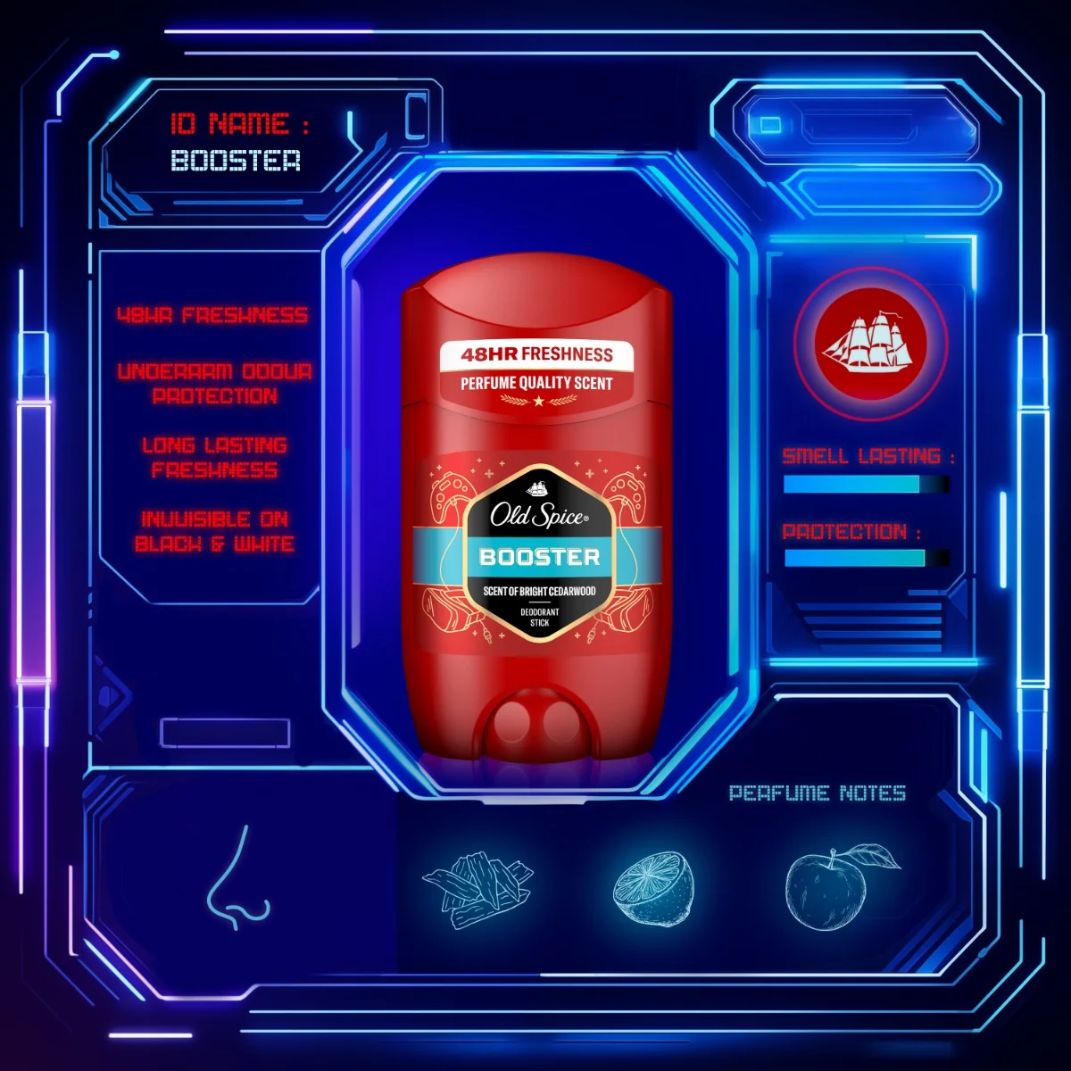 Old Spice Booster Pánský tuhý deodorant 50 ml