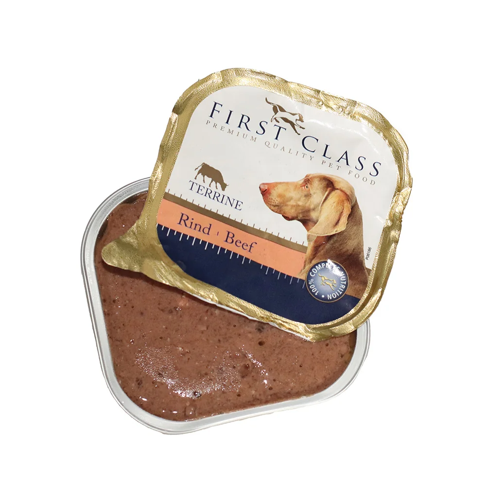 Akinu FIRST CLASS Hovězí paštika pro psy 10 x 300 g