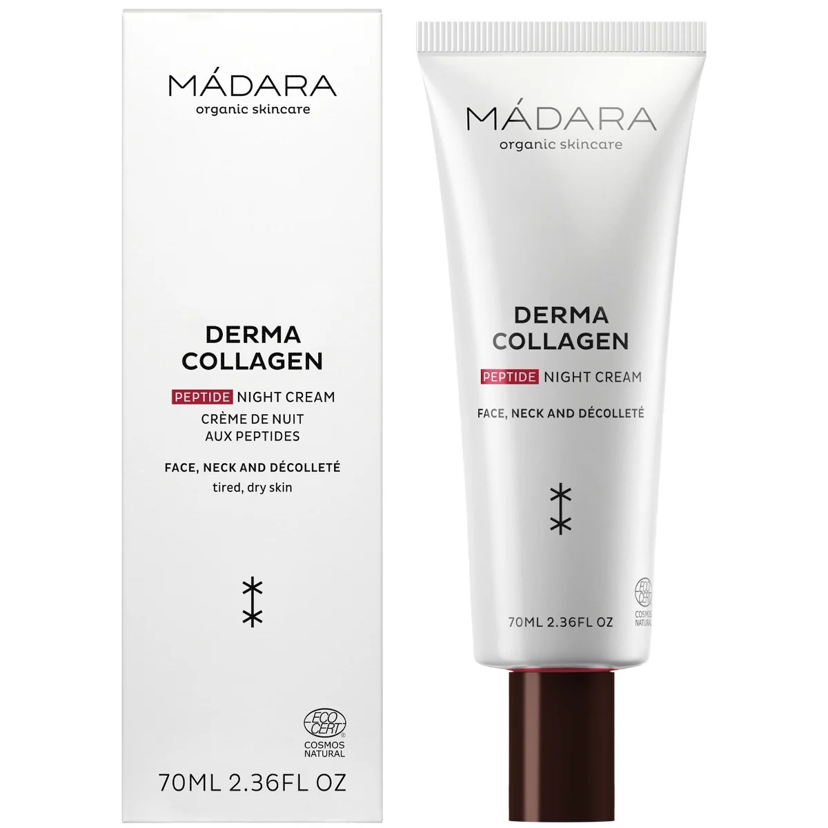 MÁDARA DERMA COLLAGEN peptidový noční krém 70 ml
