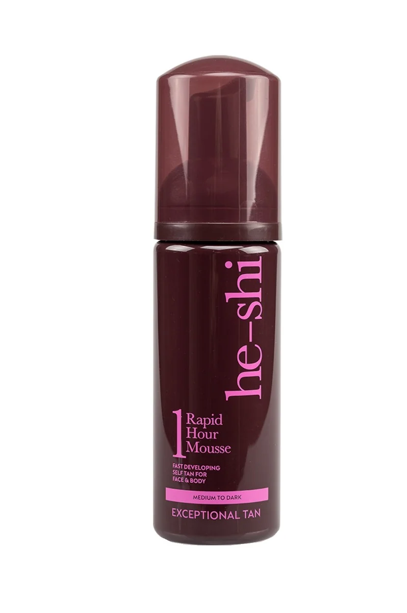 he-shi Rapid 1 Hour Mousse samoopalovací pěna 150 ml