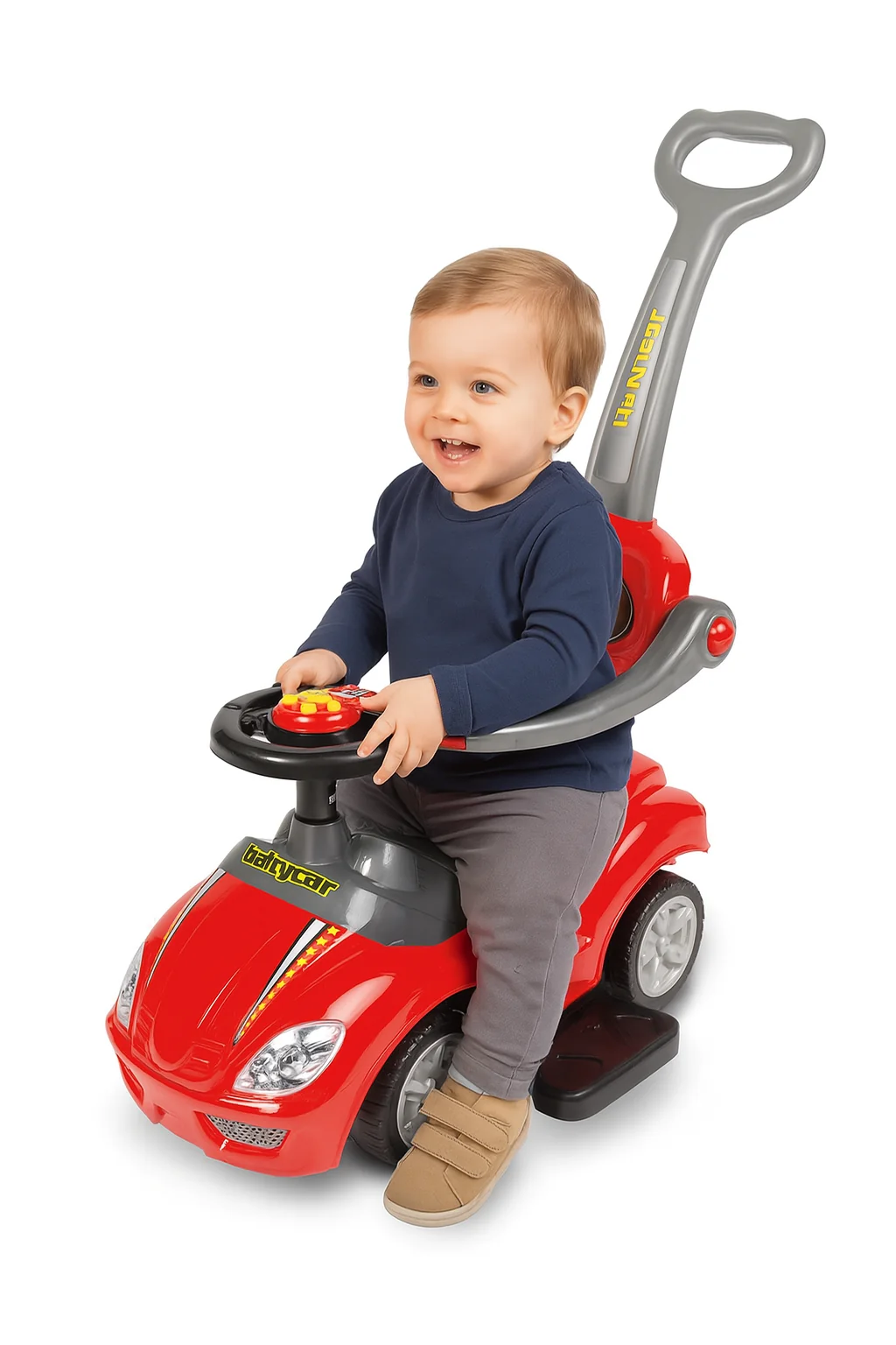 Toyz Odrážedlo Race Car 2v1 se zvukem –  červené