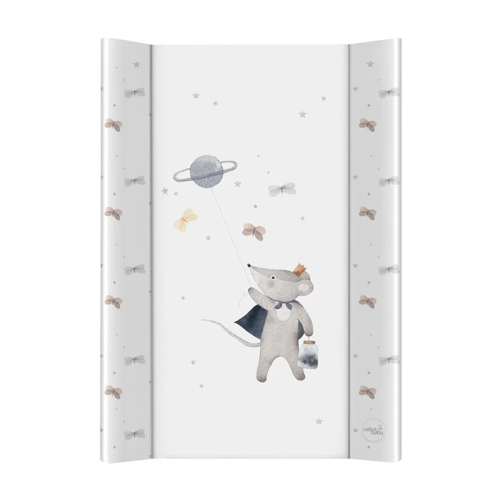 Ceba Podložka přebalovací 2-hranná s pevnou deskou (50x70) Ultra Light Cosmic Mouse