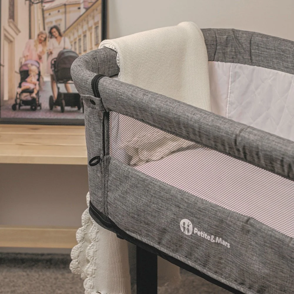 Petite&Mars Napínací prostěradlo nepromokavé Soft Dream Mini 84 x 50 White