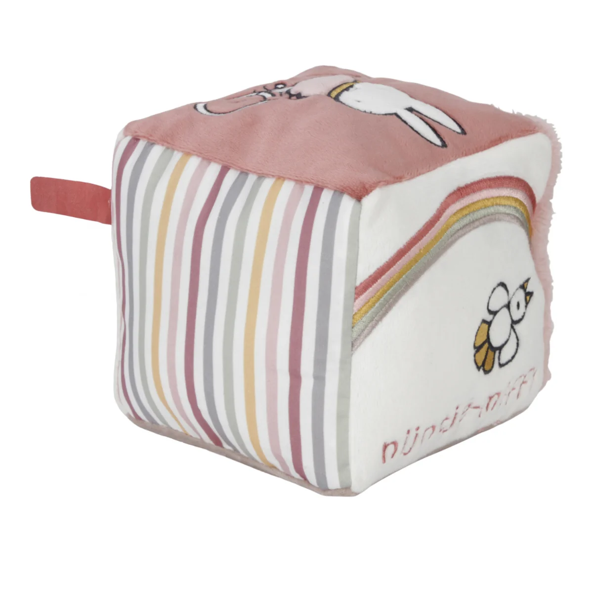 Little Dutch Kostka králíček Miffy Fluffy Pink