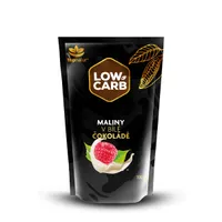 Topnatur Low Carb Maliny v bílé čokoládě