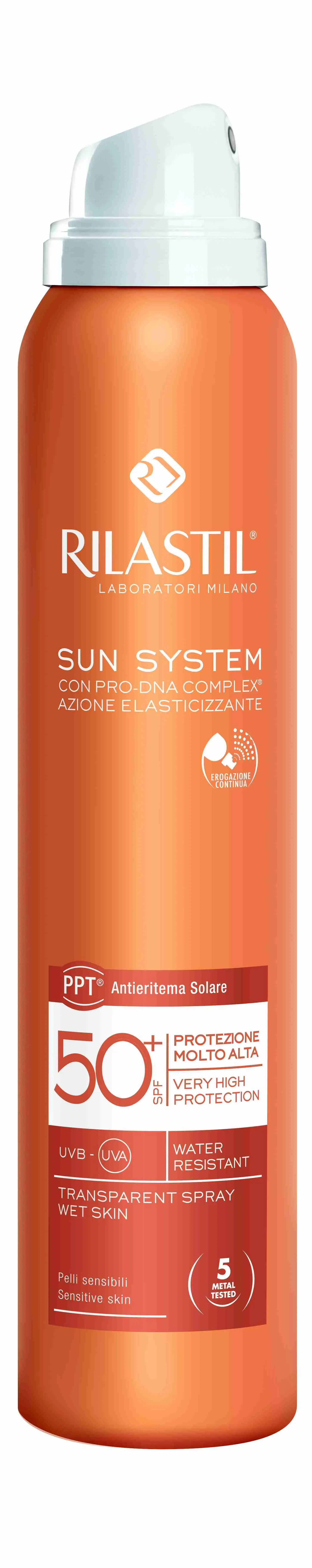 Rilastil Sun System PPT Transparentní sprej SPF50+ 200 ml