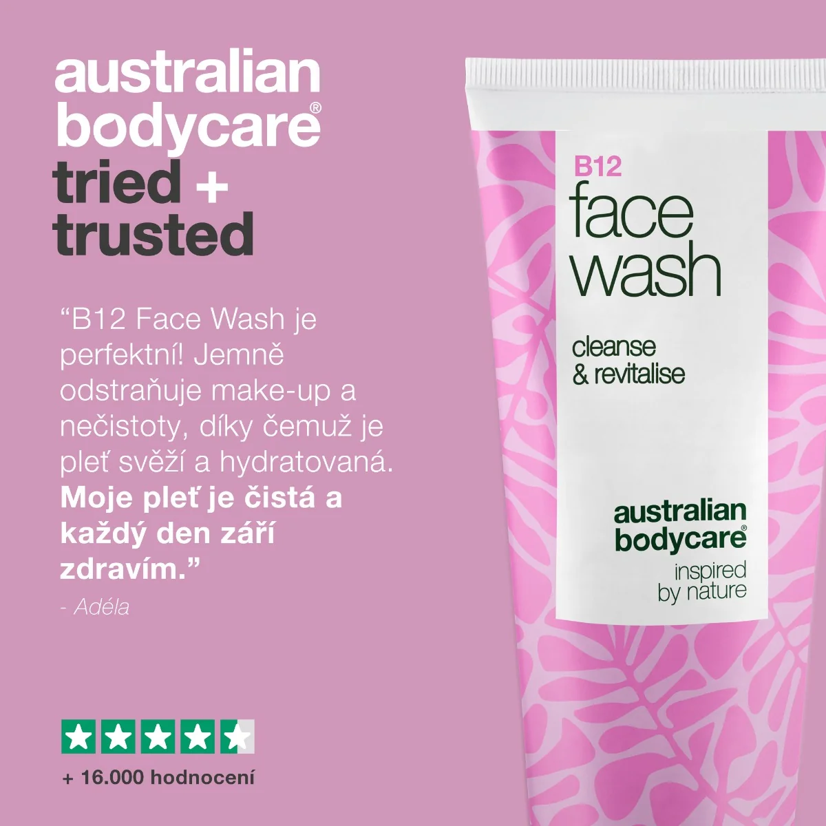 Australian Bodycare B12 Face Wash 100 ml