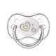 Canpol babies Newborn Baby Dudlík silikonový symetrický 6-18m 1 ks béžový