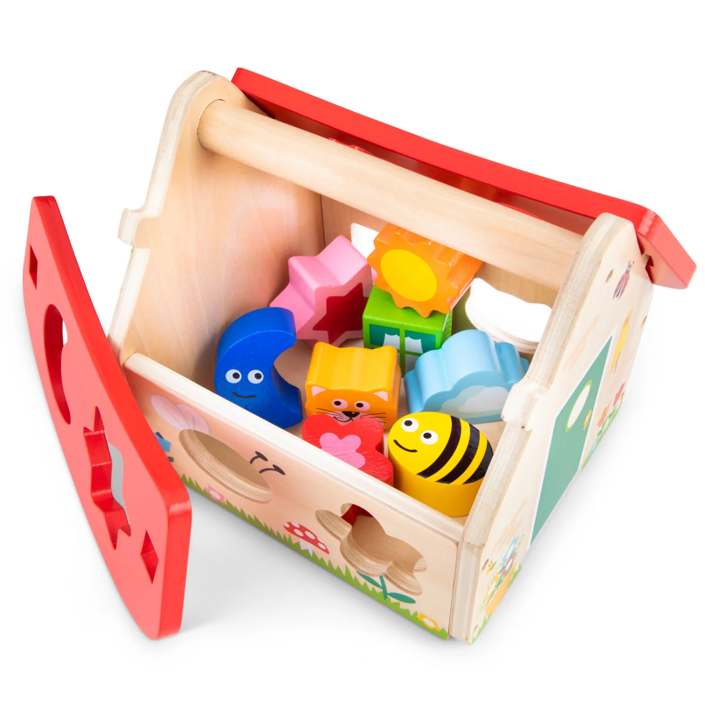 New Classic Toys Domeček - vkládání tvarů 