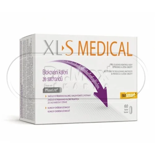 XL to S Medical Blokování kalorií ze sacharidů tbl.60