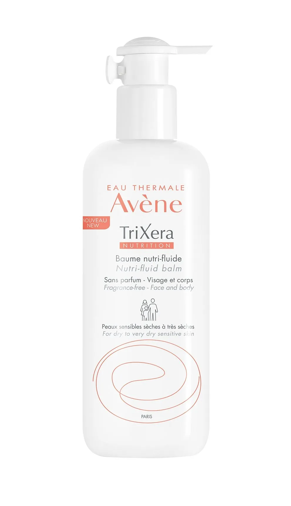 Avène Trixera NutriFluid balzám 400 ml