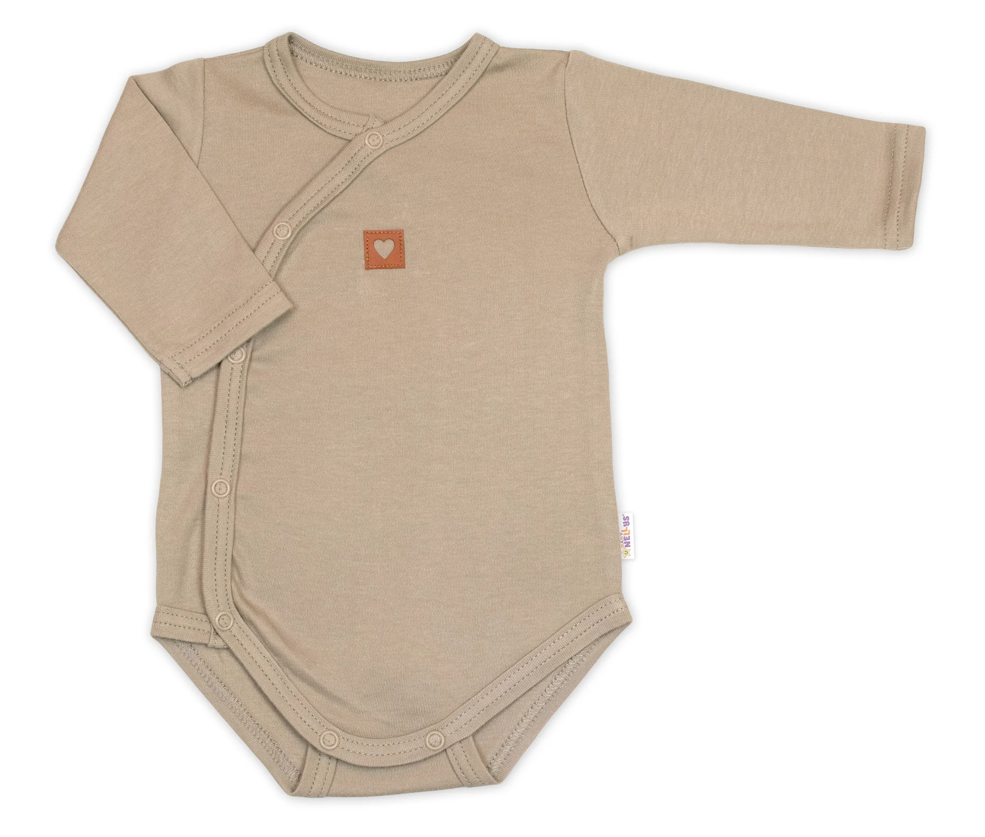 Baby Nellys Rostoucí 3dílná sada pro miminko Nature - taupe, vel. 56/62 