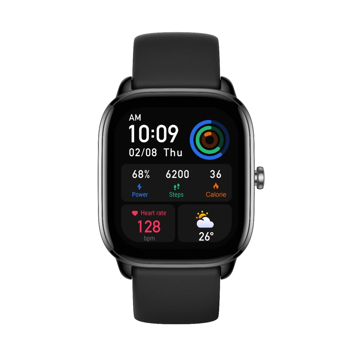 Amazfit GTS 4 Mini Black chytré hodinky
