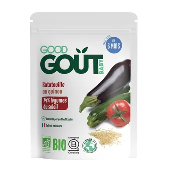 Good Gout BIO Ratatouille s quinou 6m+ 190 g