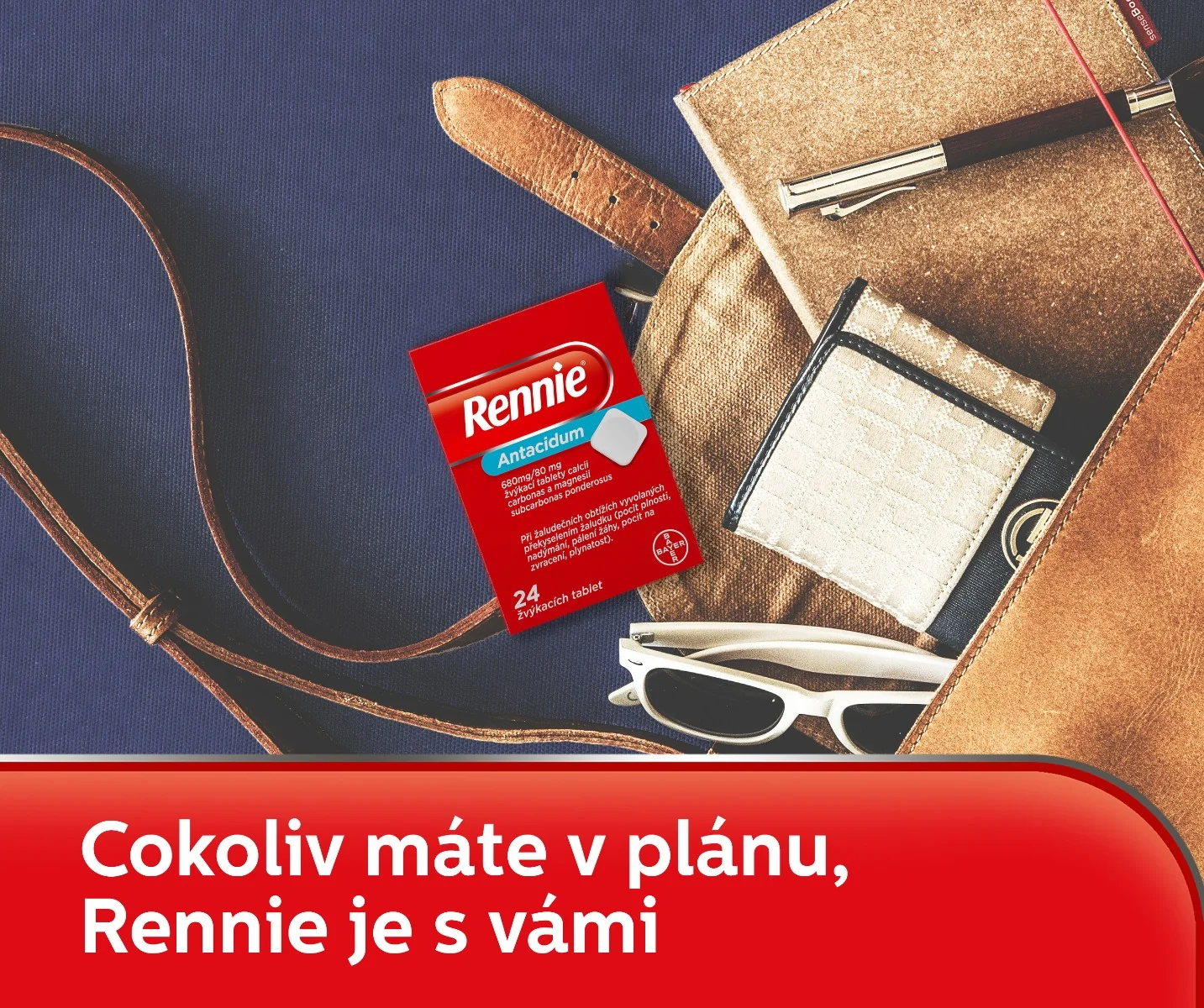 Rennie 24 žvýkacích tablet