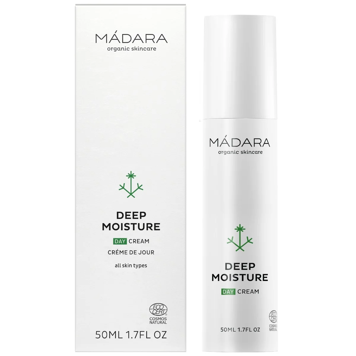 MÁDARA Deep Moisture denní krém 50 ml