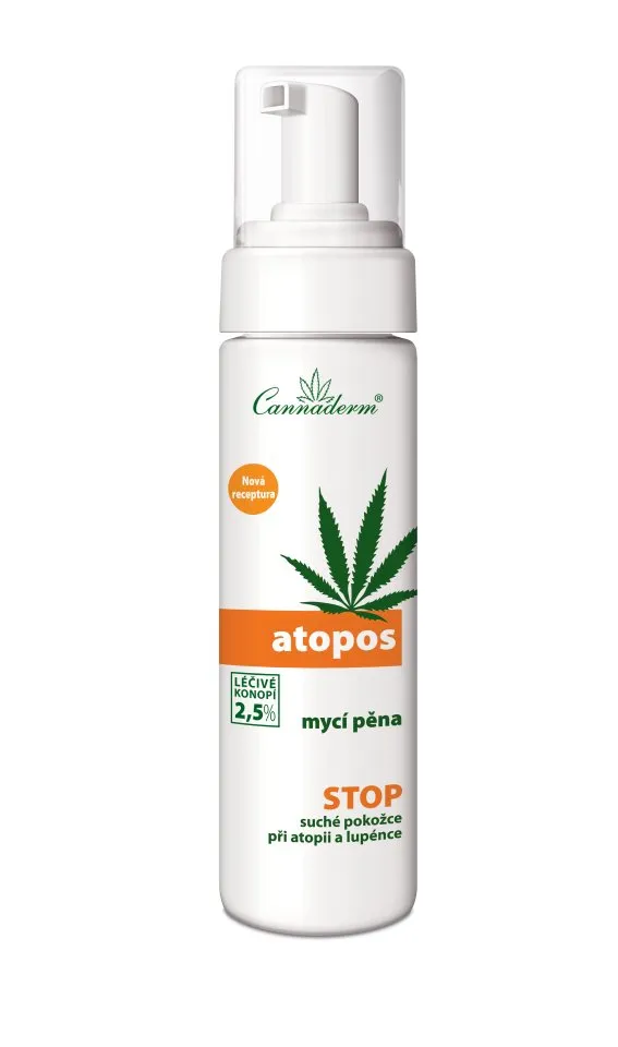 Cannaderm Atopos Mycí pěna 180 ml