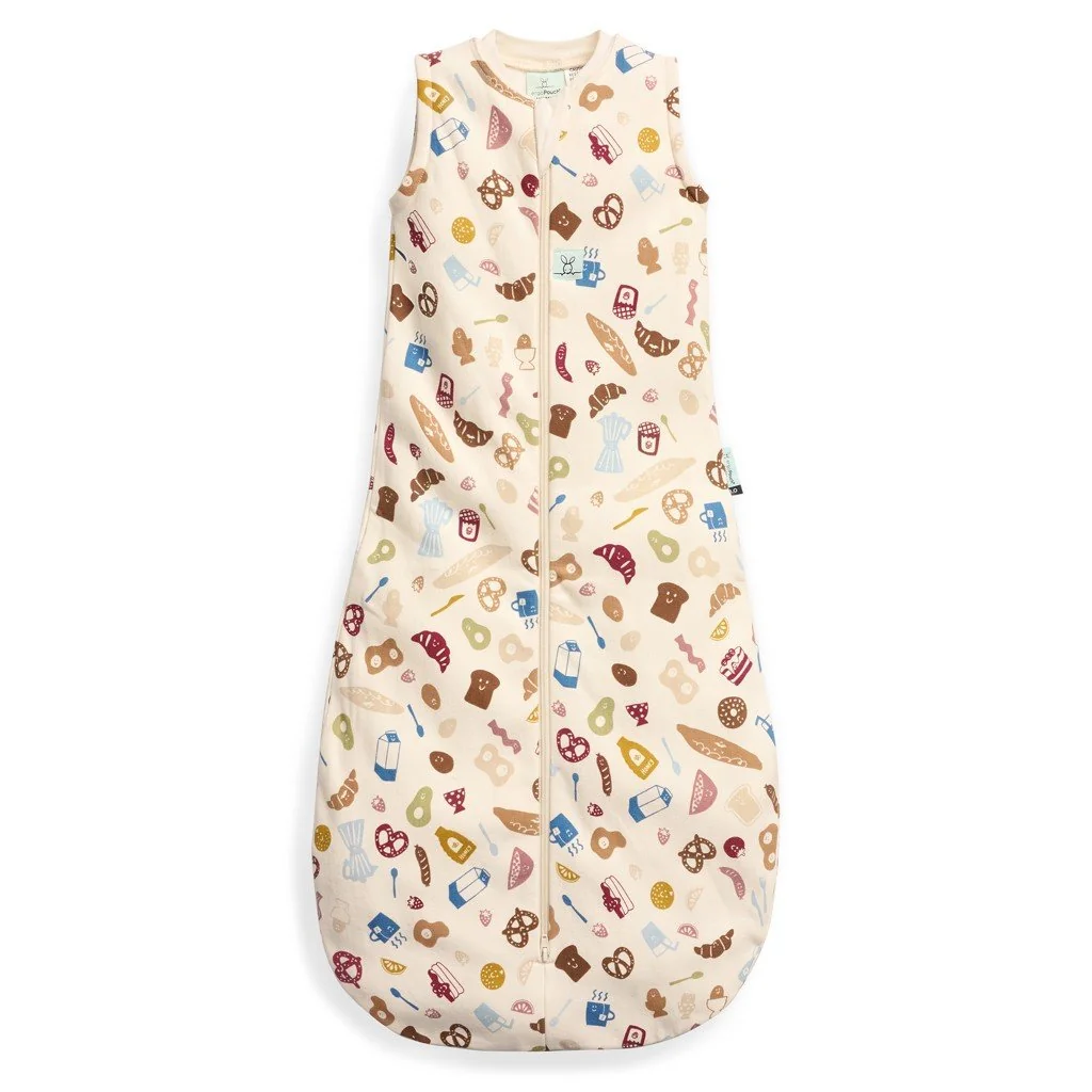 Ergopouch Pytel na spaní organická bavlna Jersey Bon Appetit 3-12 m, 6-10 kg, 0,2 tog