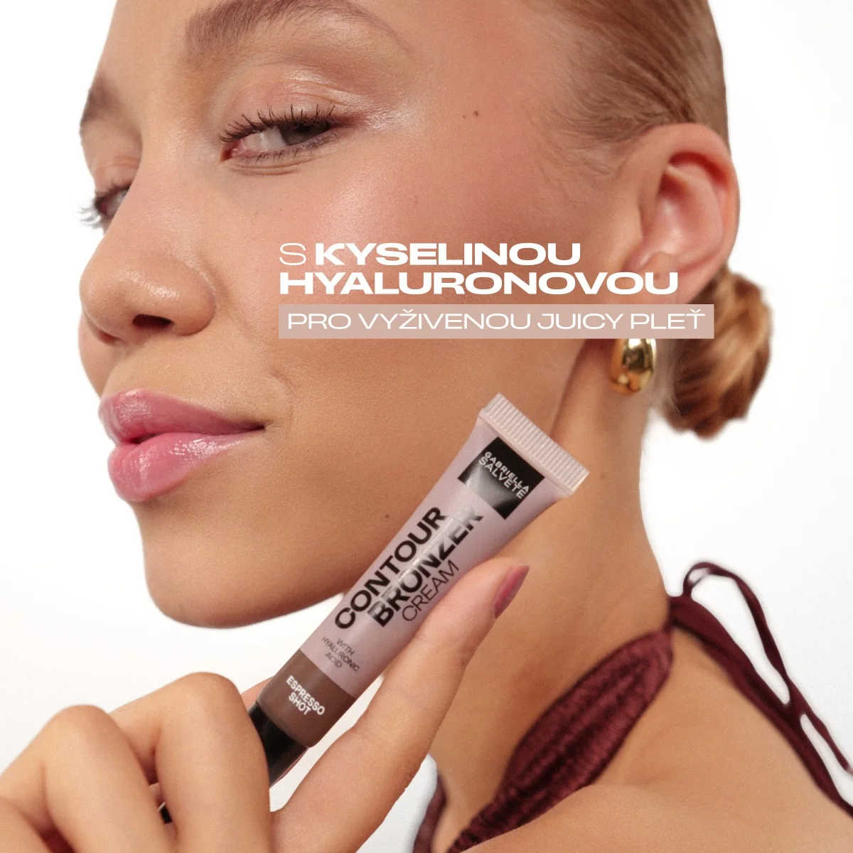 Gabriella Salvete Contour Cream Espresso Shot 03 konturovací krém s bronzerem 10 ml