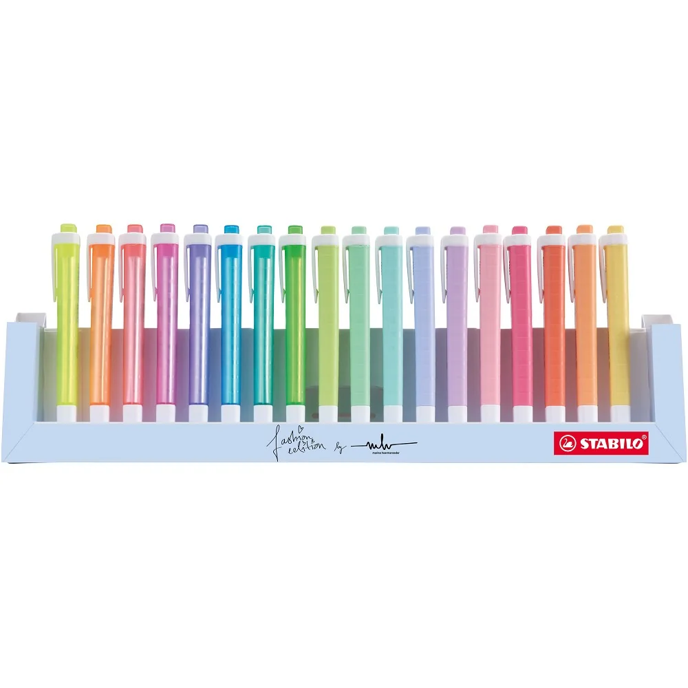 STABILO Zvýrazňovač - swing cool - EO275/18-01-5 - 18 ks deskset