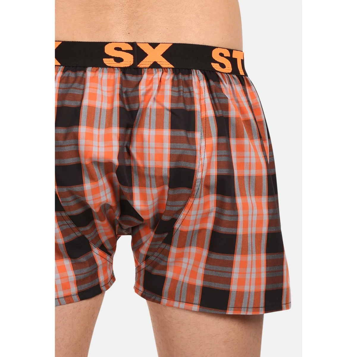 Styx 3PACK pánské trenky sportovní guma vícebarevné (3B102426) XL