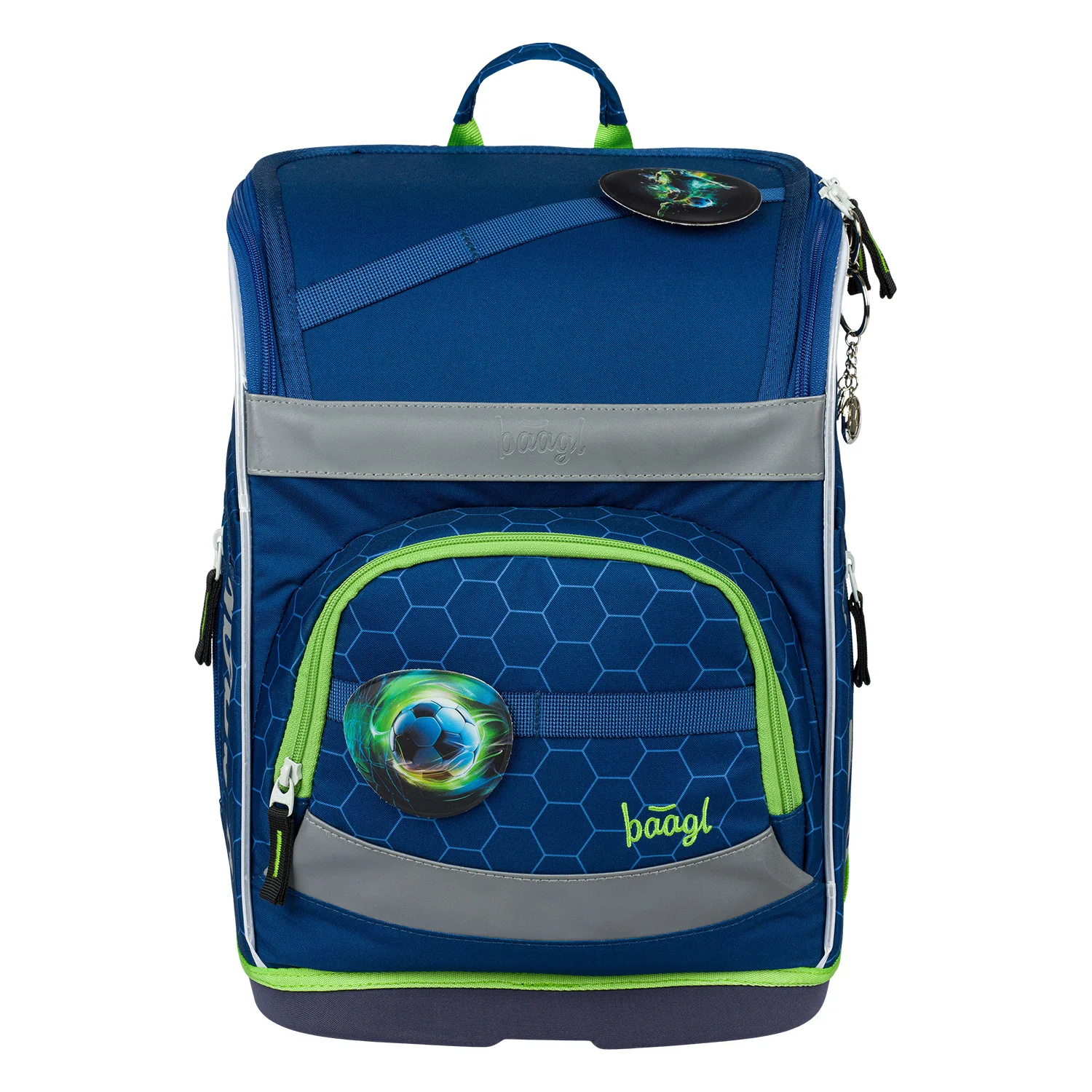 Baagl SET 5 Zippy Plus Fotbalový Míč: aktovka, penál, sáček, zástěra, peněženka