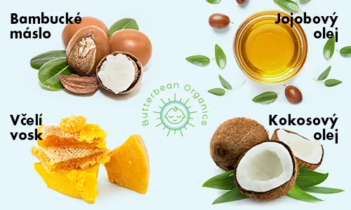 BUTTERBEAN ORGANICS PLNÝ BLAHODÁRNÝCH A PEČUJÍCÍCH INGREDIENCÍ