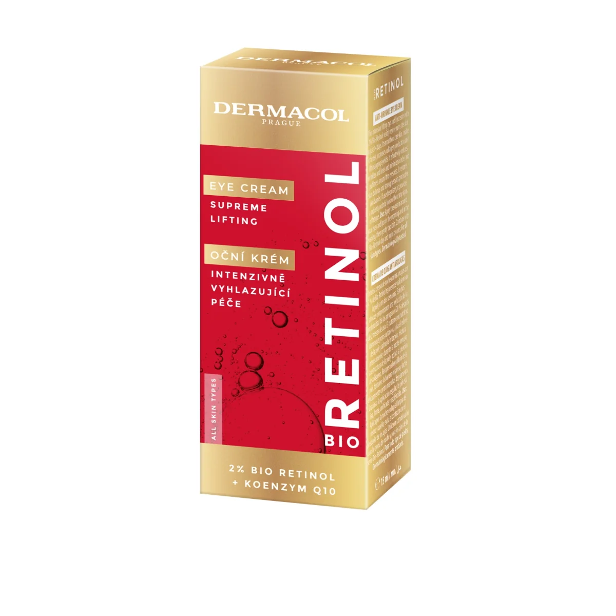 Dermacol Bio Retinol oční krém 15 ml