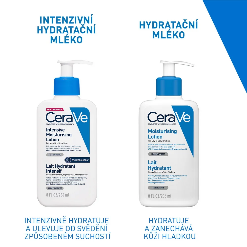 CeraVe Intenzivní hydratační mléko 236 ml