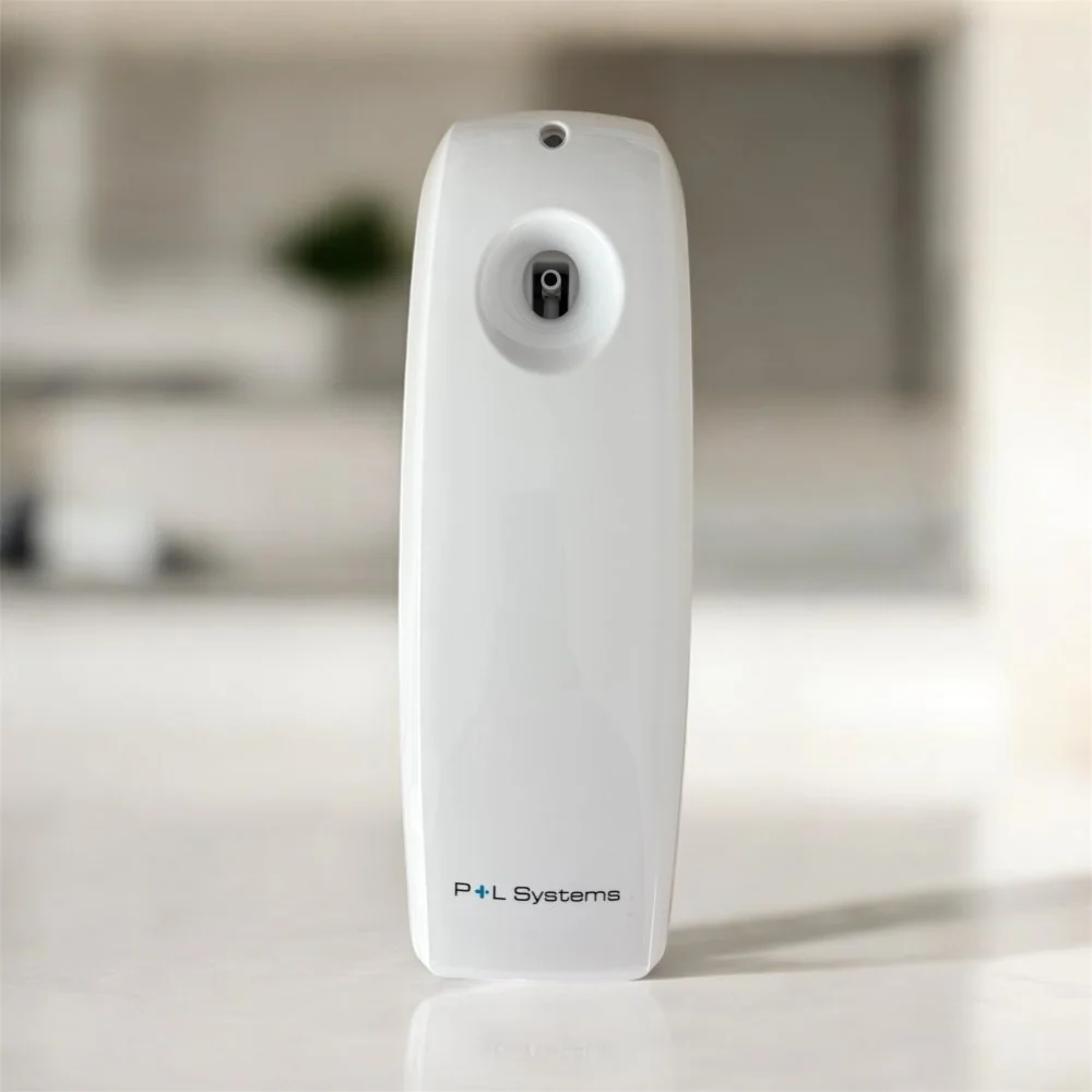 Pelsis Automatický aroma dávkovač P+L Systems s LCD displejem – bílý