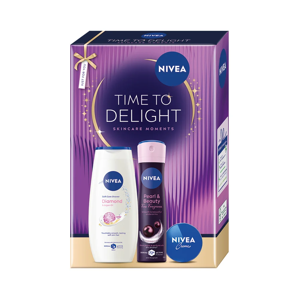 Nivea Time to Delight box