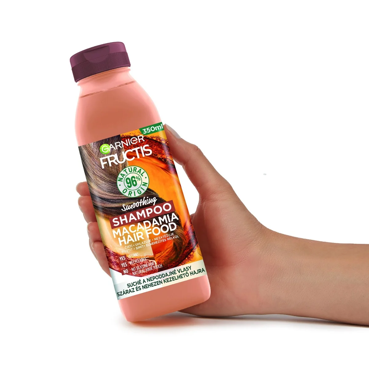 Garnier Fructis Hair Food Macadamia šampon 350 ml