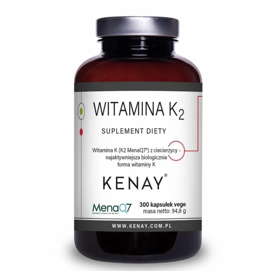 Kenay Vitamin K2 MenaQ7 100 µg 300 kapslí
