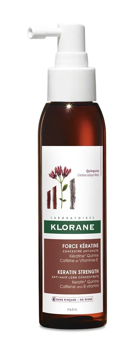 KLORANE Force Keratine koncentrát při vypadávání vlasů 125 ml