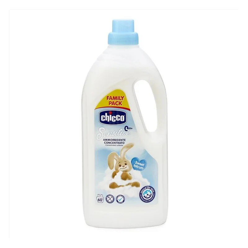 Chicco 6x Aviváž koncentrovaná Sladký Pudr 1,5 l (60 praní) 