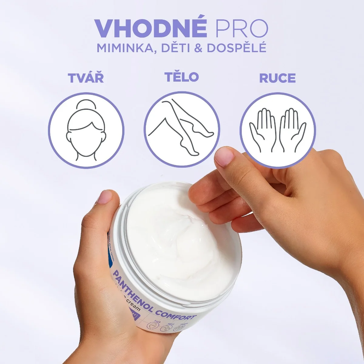 Mixa Panthenol Comfort Obnovující krém 150 ml