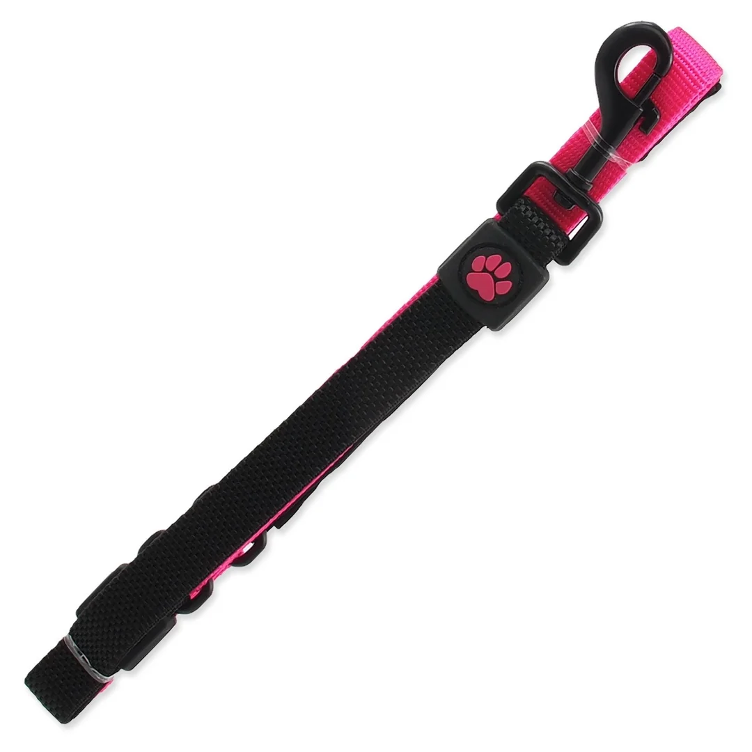 Active Dog Vodítko Bungee Neoprene M růžové 2x120cm
