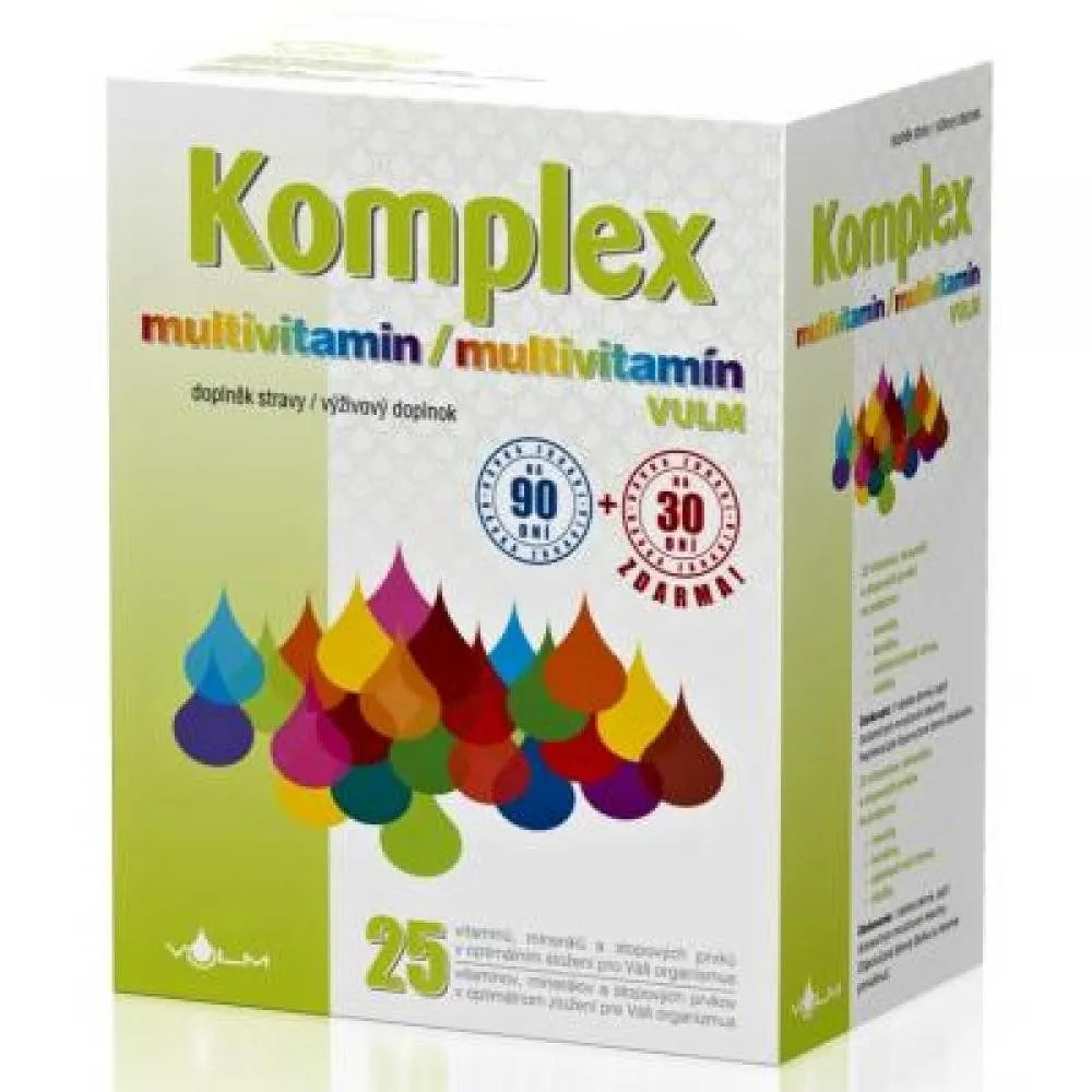 Komplex Multivitamin 90+30 tablet