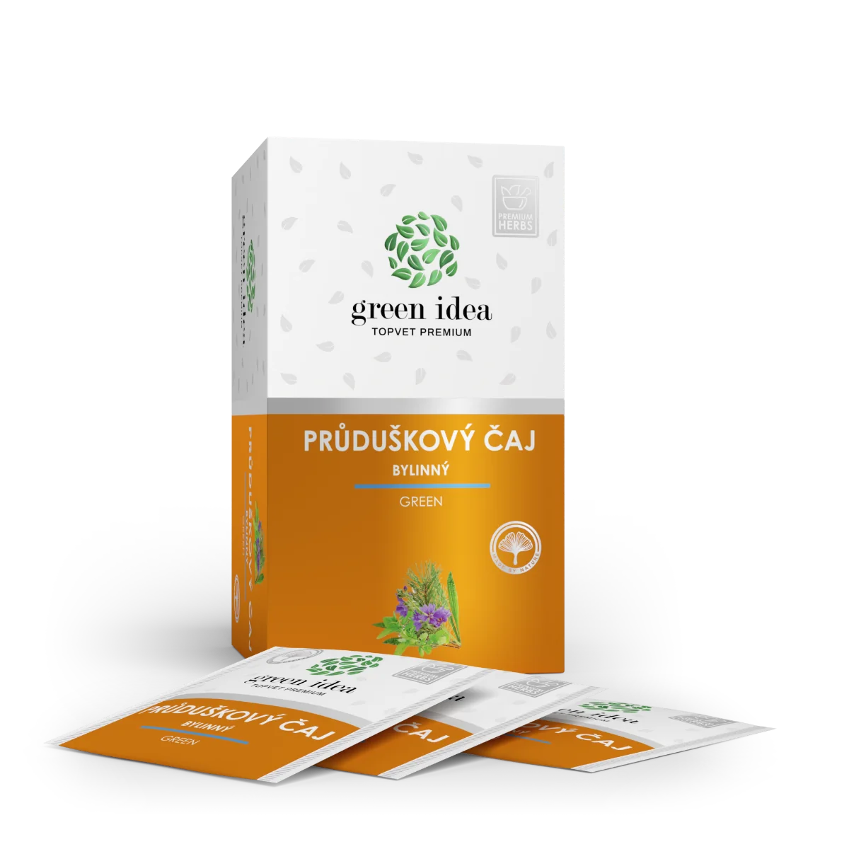 Green idea Průduškový čaj 20x1,5 g