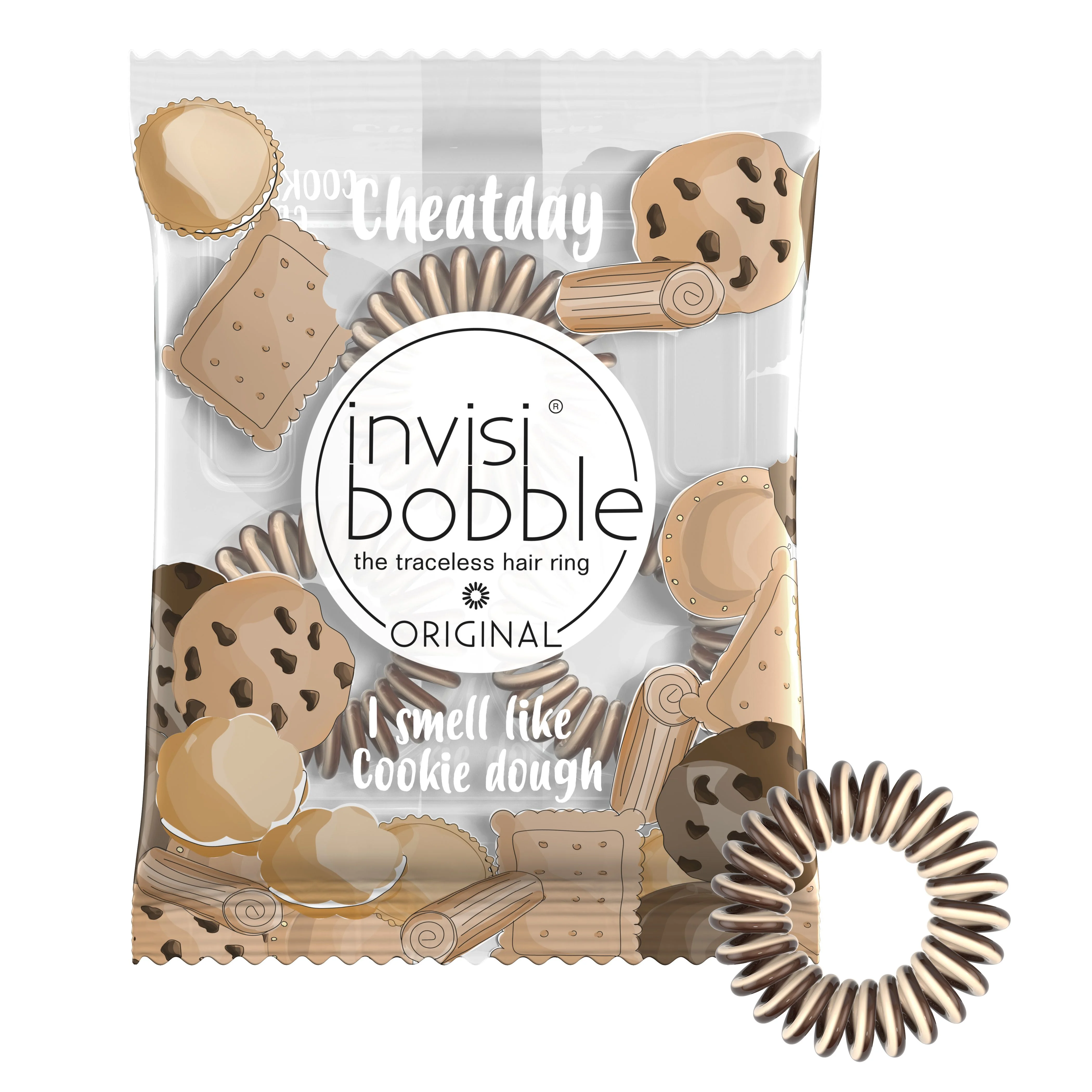 Invisibobble ORIGINAL Cheat Day Cookie Dough Craving gumička do vlasů 3 ks