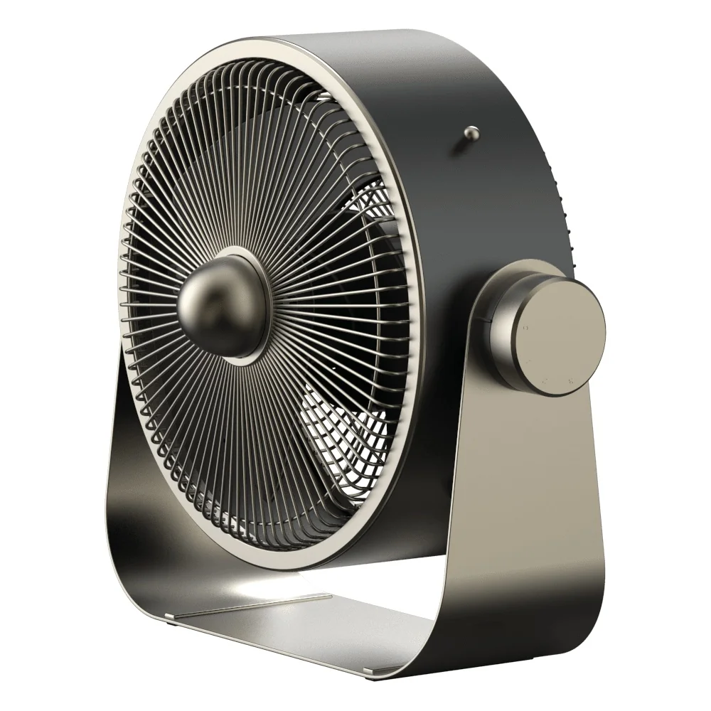 Stylies Nerezový podlahový ventilátor Castor