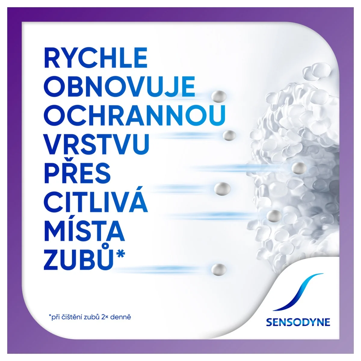 Sensodyne Rapid Relief Whitening zubní pasta 75 ml